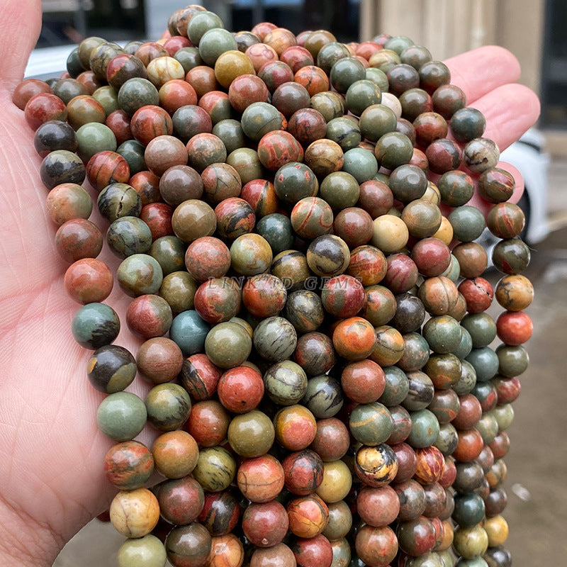 レッドターコイズ 連材 6/8/10/12mm