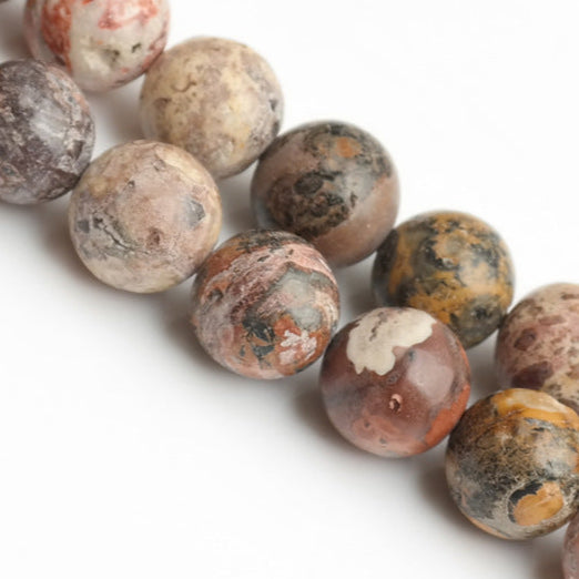 ヒョウ皮石 連材 6/8/10/12mm