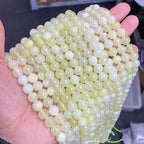 グリーングレープミルクキャップカルセドニー 連材 6/8/10/12mm