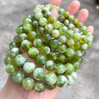 グリーングレープミルクティー ブレスレット 7~12mm