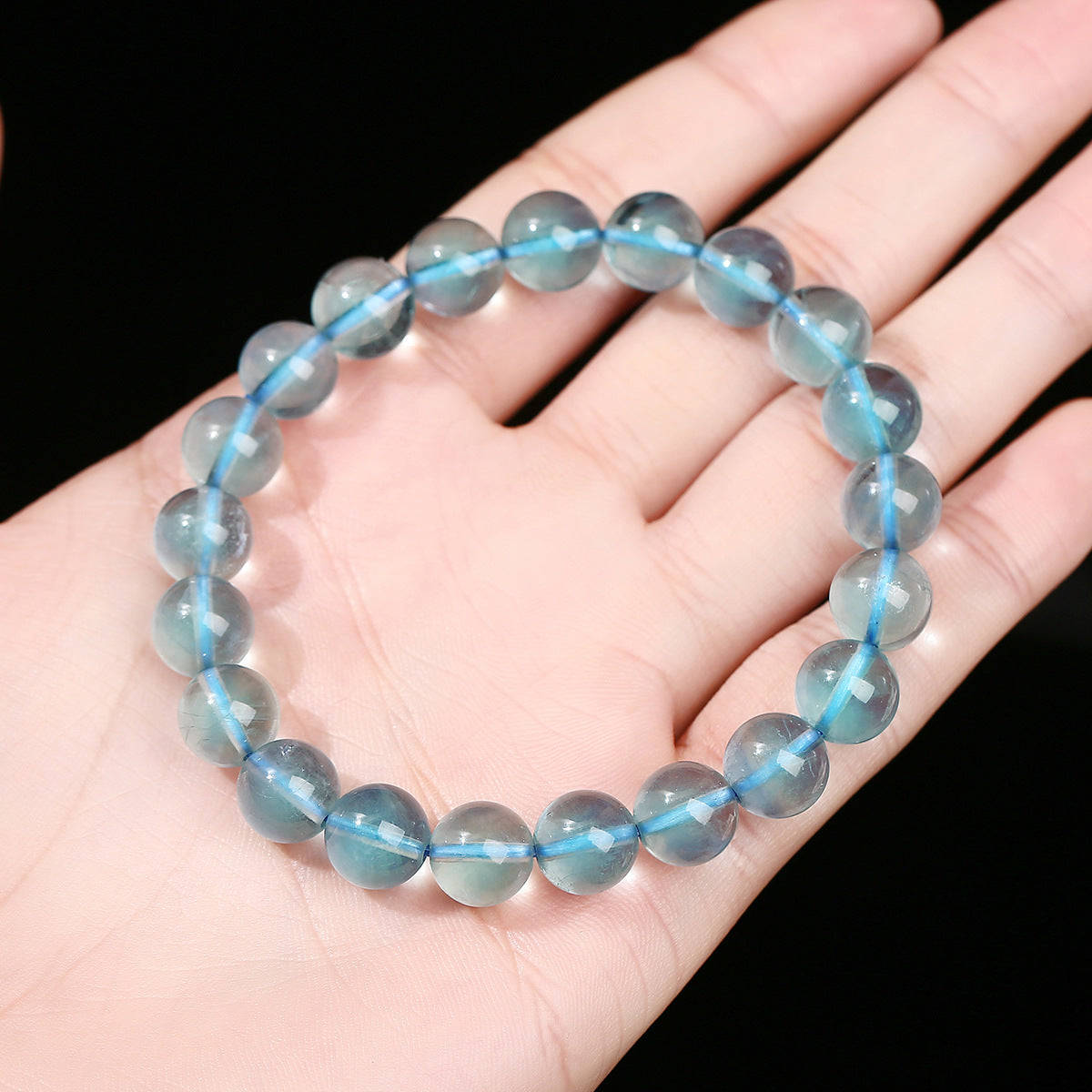 ブルーフローライト  ブレスレット 7/8/9/10mm