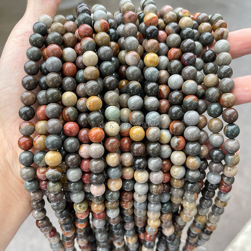 アメリカン・ピクチャー・ストーン 連材 6/8/10/12mm