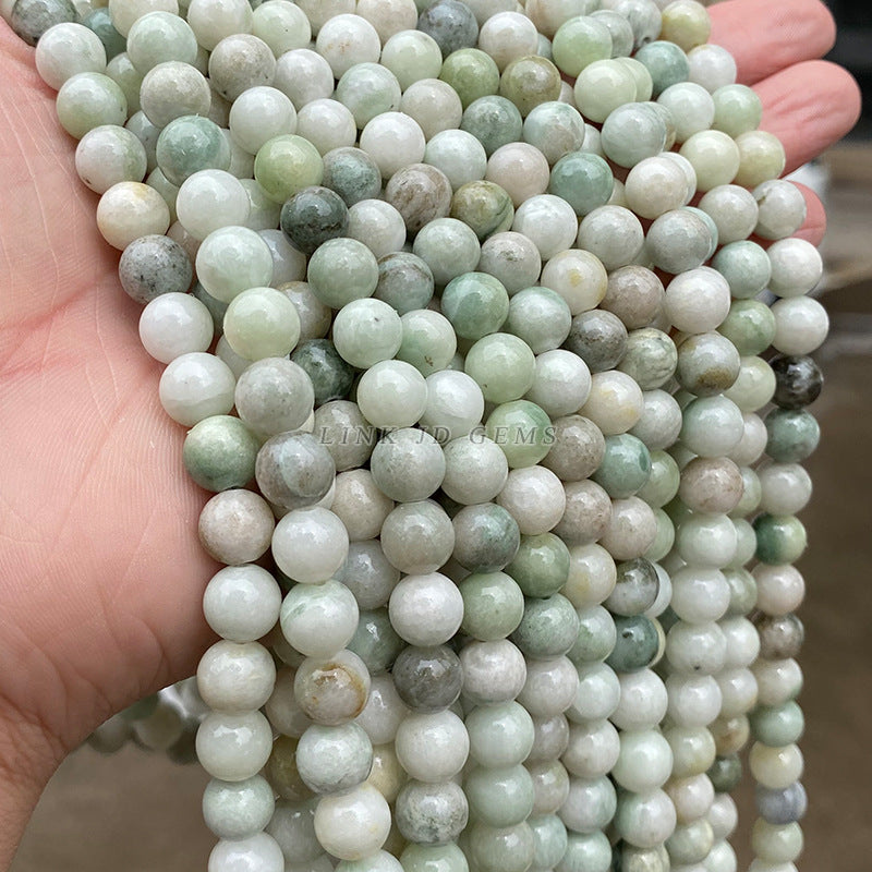 毛沢東玉髄 連材 6/8/10/12mm