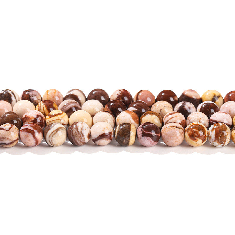 オーストラリアのゼブラストーン 連材 6/8/10/12mm