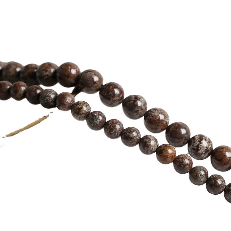 スノーフレークオブシディアン 連材 6/8/10/12mm