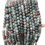 アフリカン・ブラッドストーン 連材 6/8/10/12mm