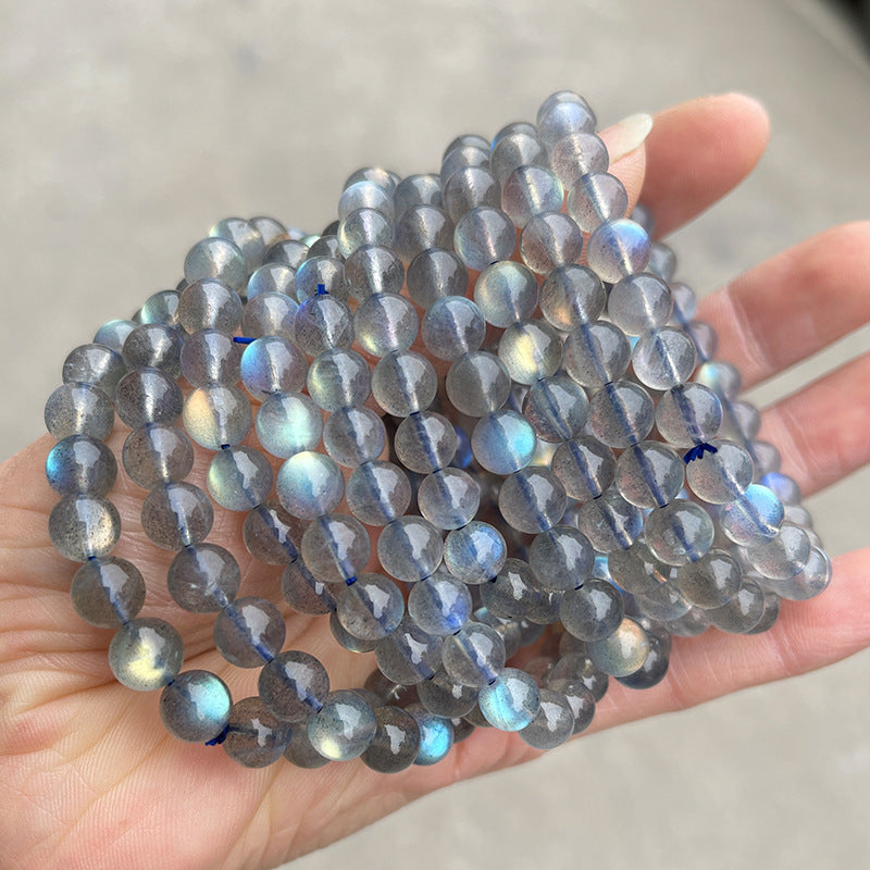 グレームーンストーン ブレスレット 7-10mm/12mm