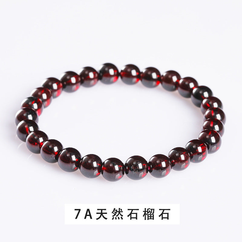 ブルゴーニュガーネット  ブレスレット 7~12mm