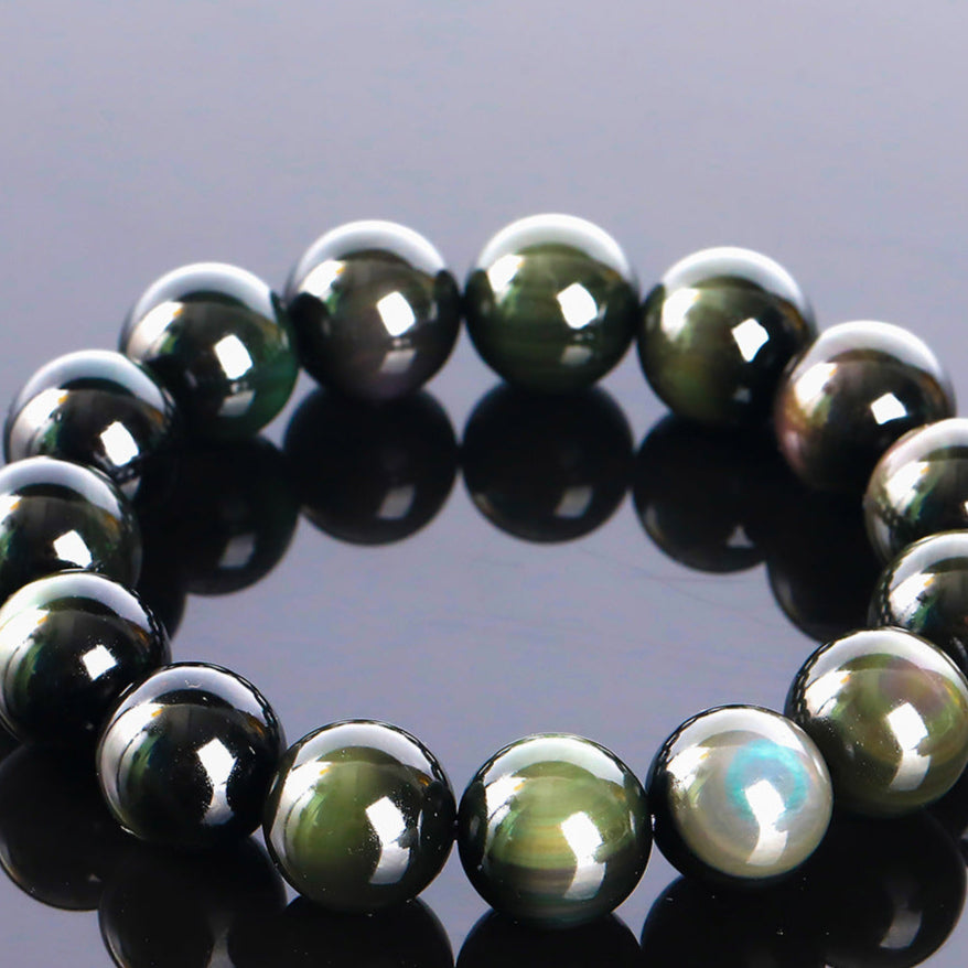 カラフルな石  ブレスレット 8mm